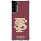 Florida State FSU Seminoles Initials Galaxy S21 FE Clear Case